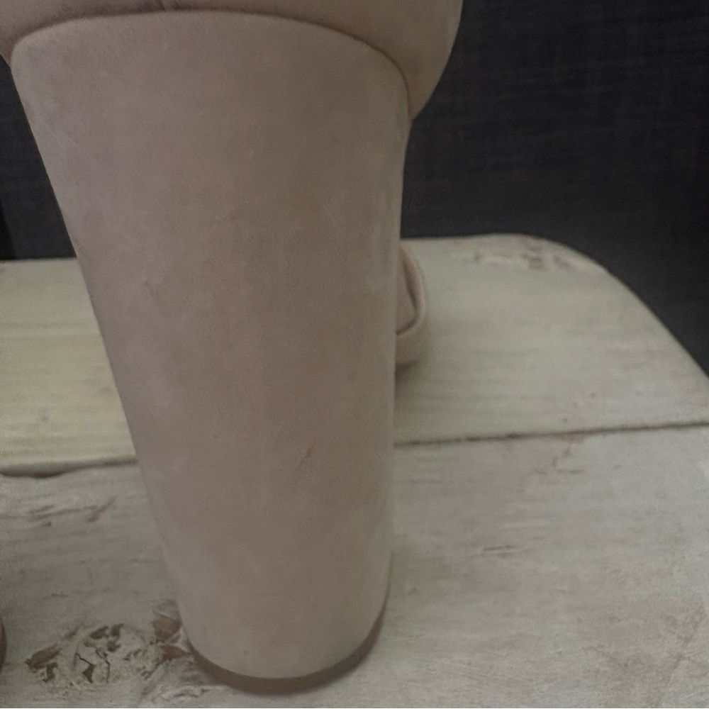 SCHUTZ Taupe Block Heel Sandals - Picture 12 of 16